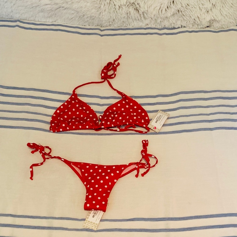 Classic polka Dot Bikini